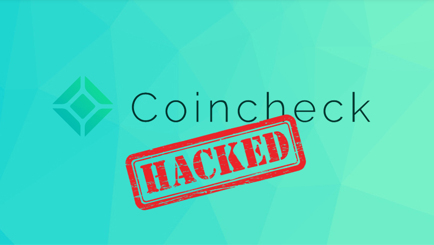 Coincheck hacked