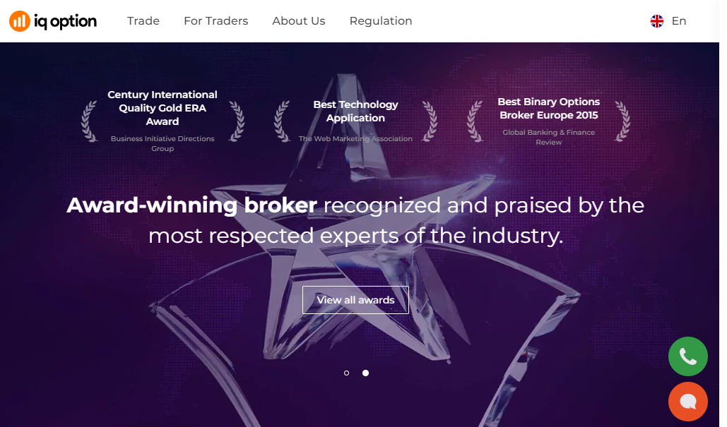 IQ Option broker online